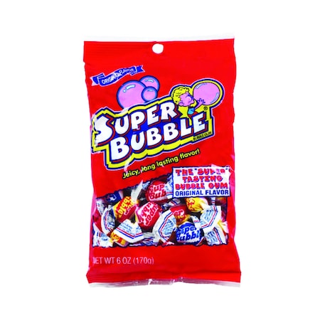 Super Bubble Original Chewing Gum 12 pc 6 oz 70240